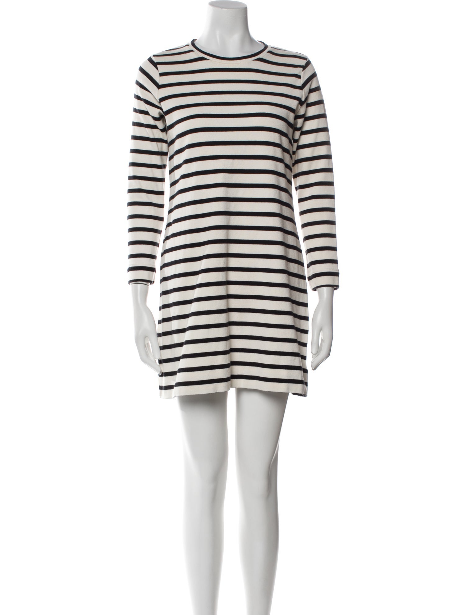 ME+EM Striped Mini Dress