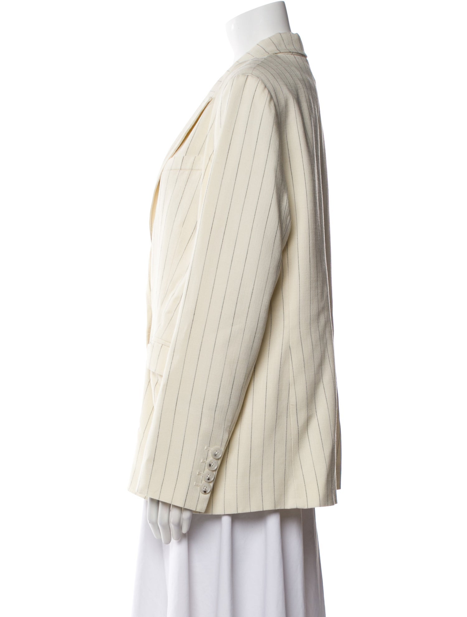 ME+EM Striped Blazer