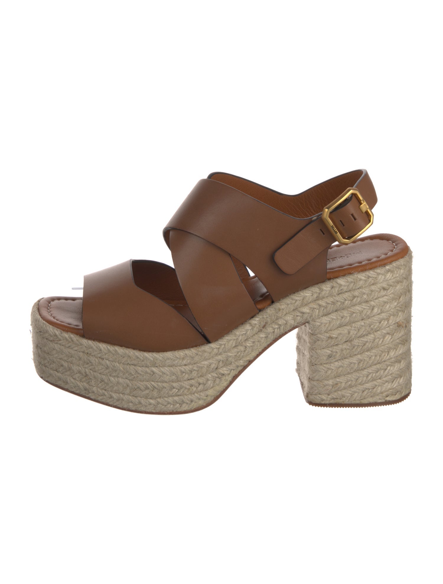 ME+EM Leather Espadrilles