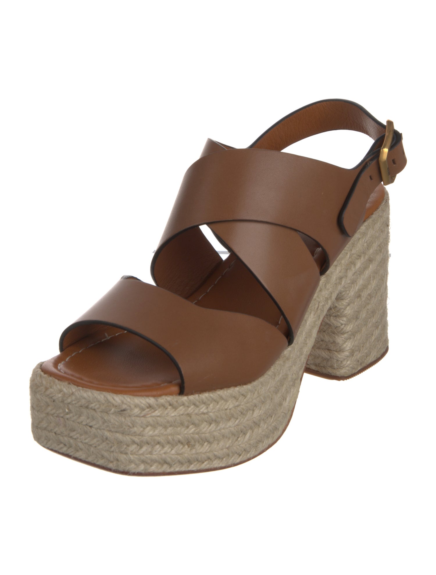 ME+EM Leather Espadrilles