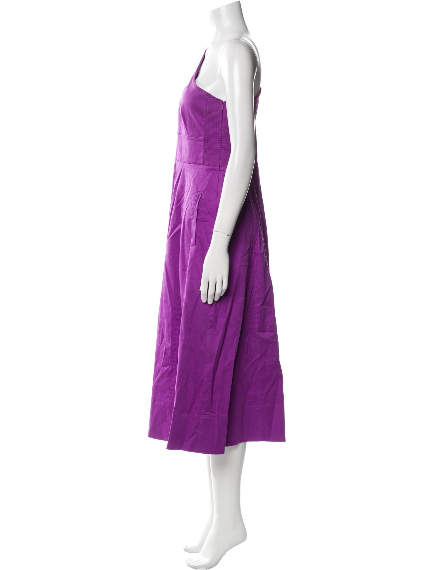 ME+EM One-Shoulder Long Dress