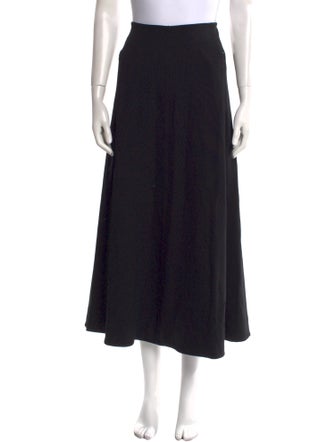 ME+EM Pleated Accents Midi Length Skirt