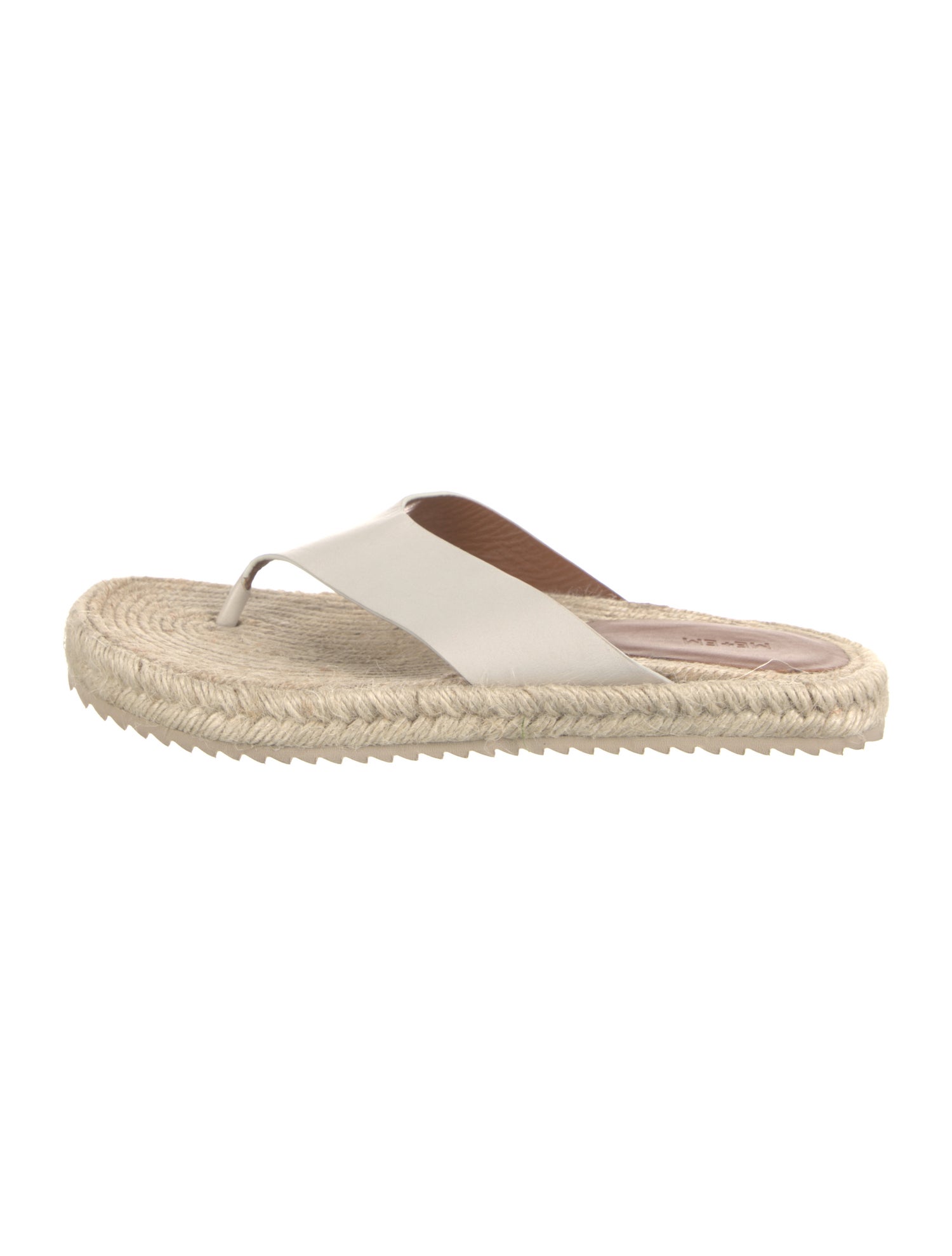 ME+EM Leather Flip Flops