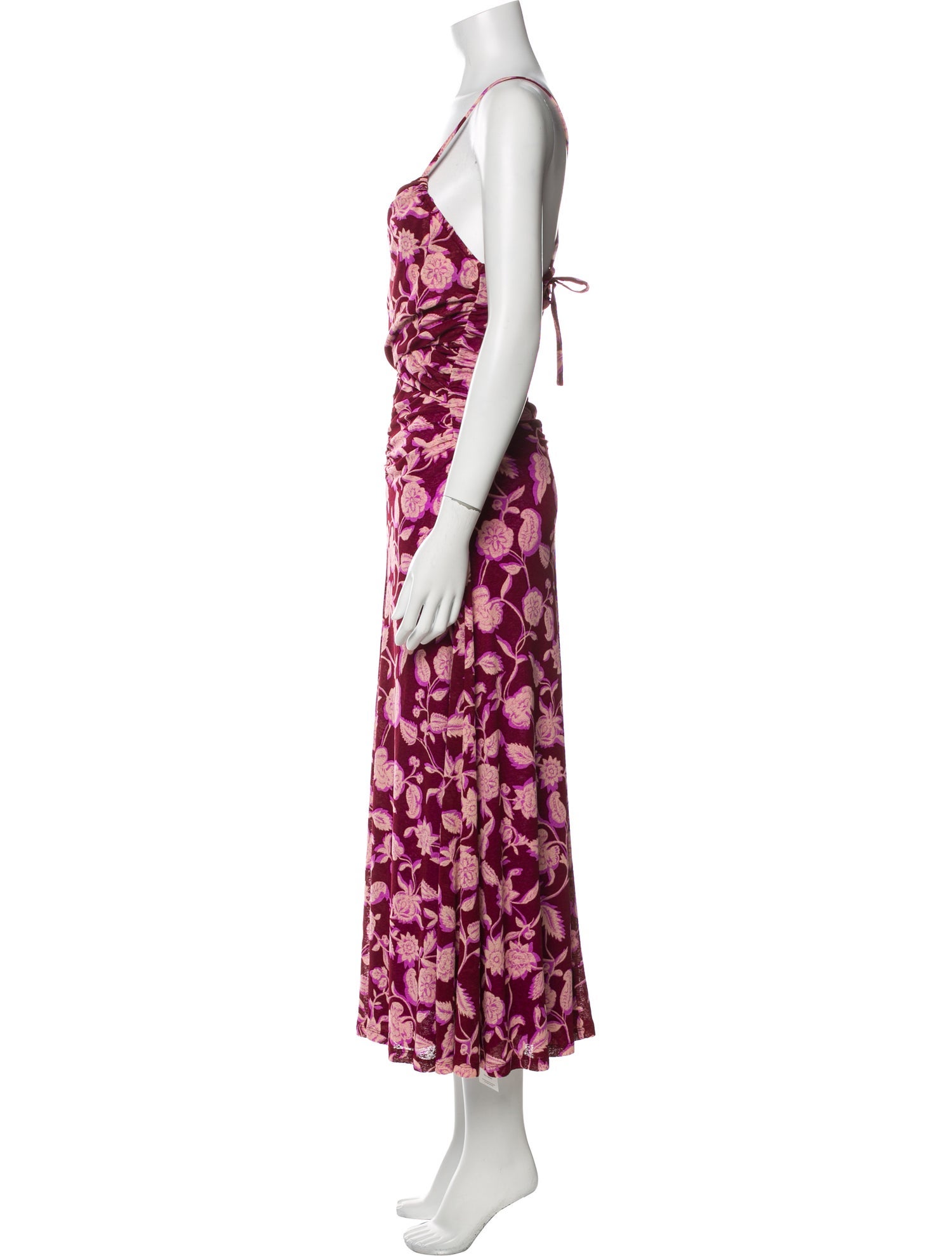 ME+EM Floral Print Midi Length Dress w/ Tags