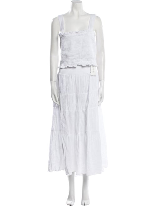 ME+EM Ruffle Embellishment Skirt Set