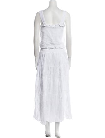 ME+EM Ruffle Embellishment Skirt Set