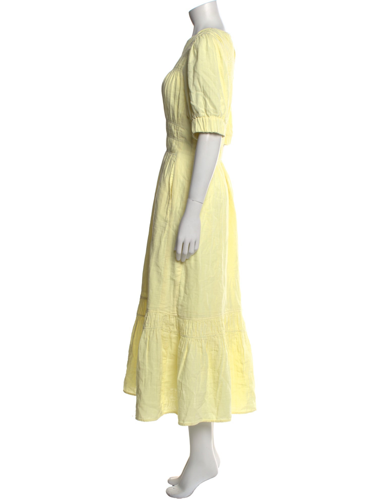 ME+EM Crew Neck Long Dress