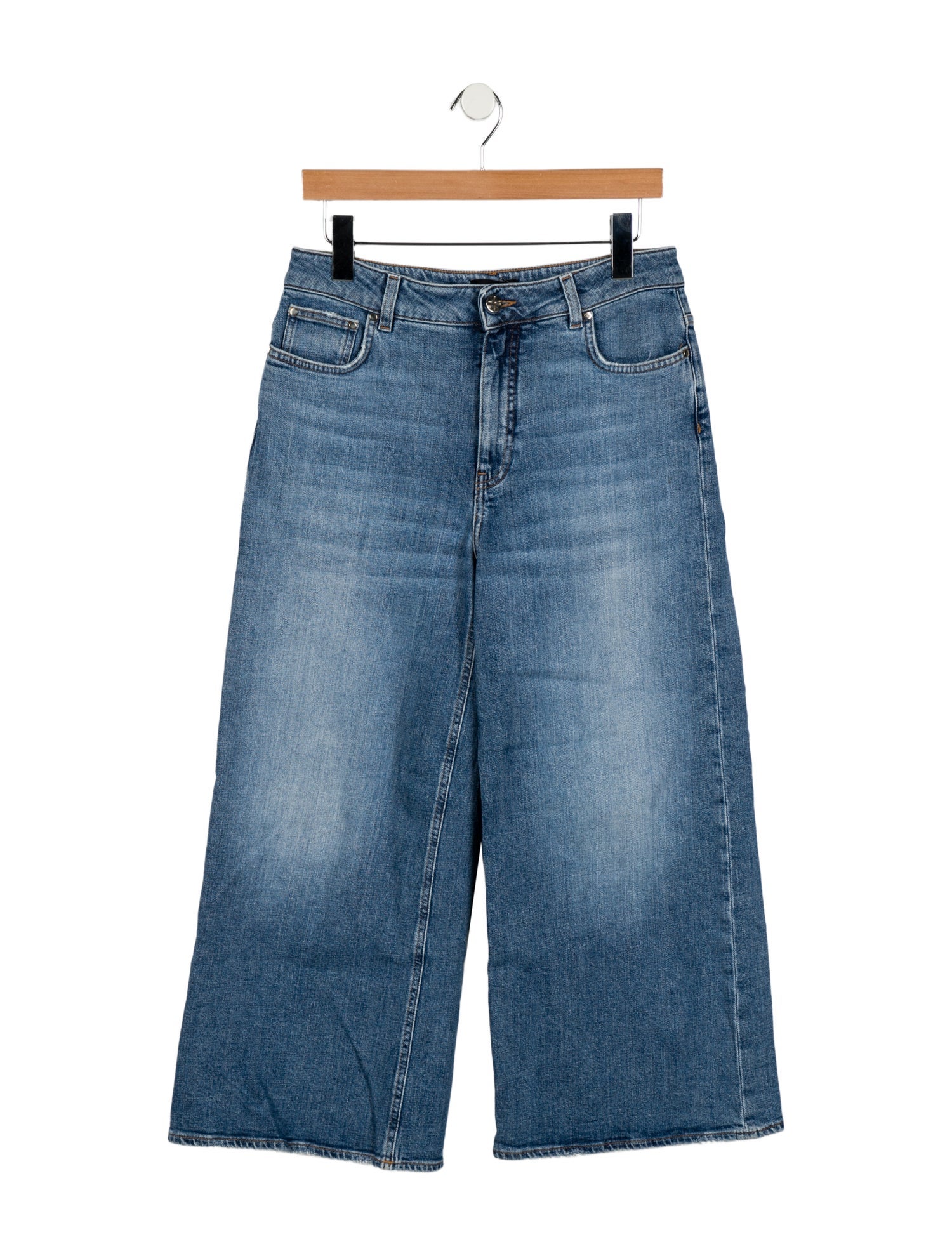 ME+EM Low-Rise Wide Leg Jeans