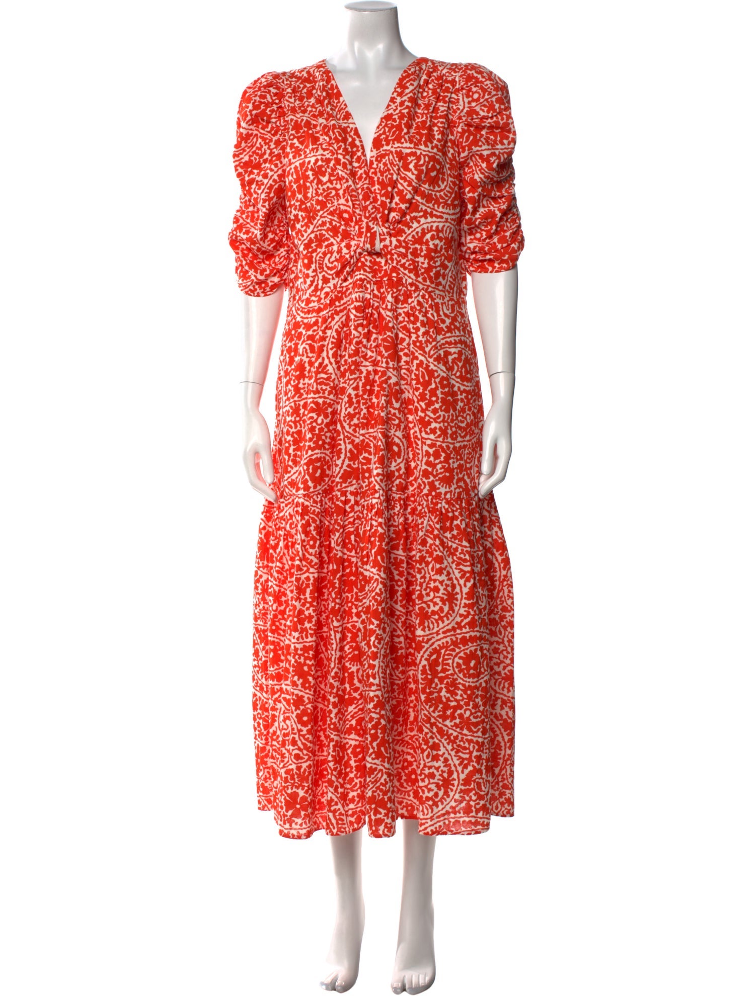 ME+EM Printed Long Dress