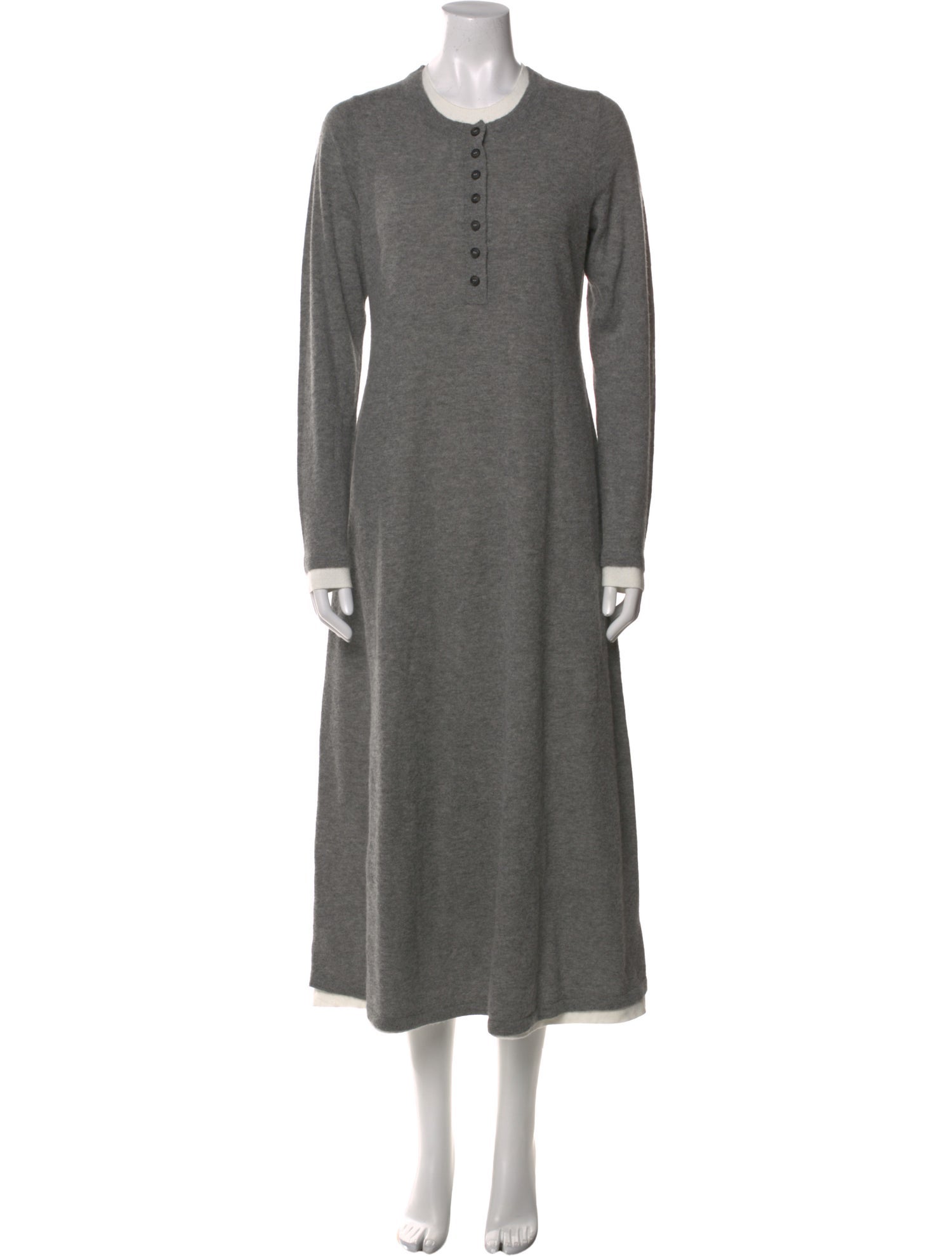 ME+EM Crew Neck Long Dress