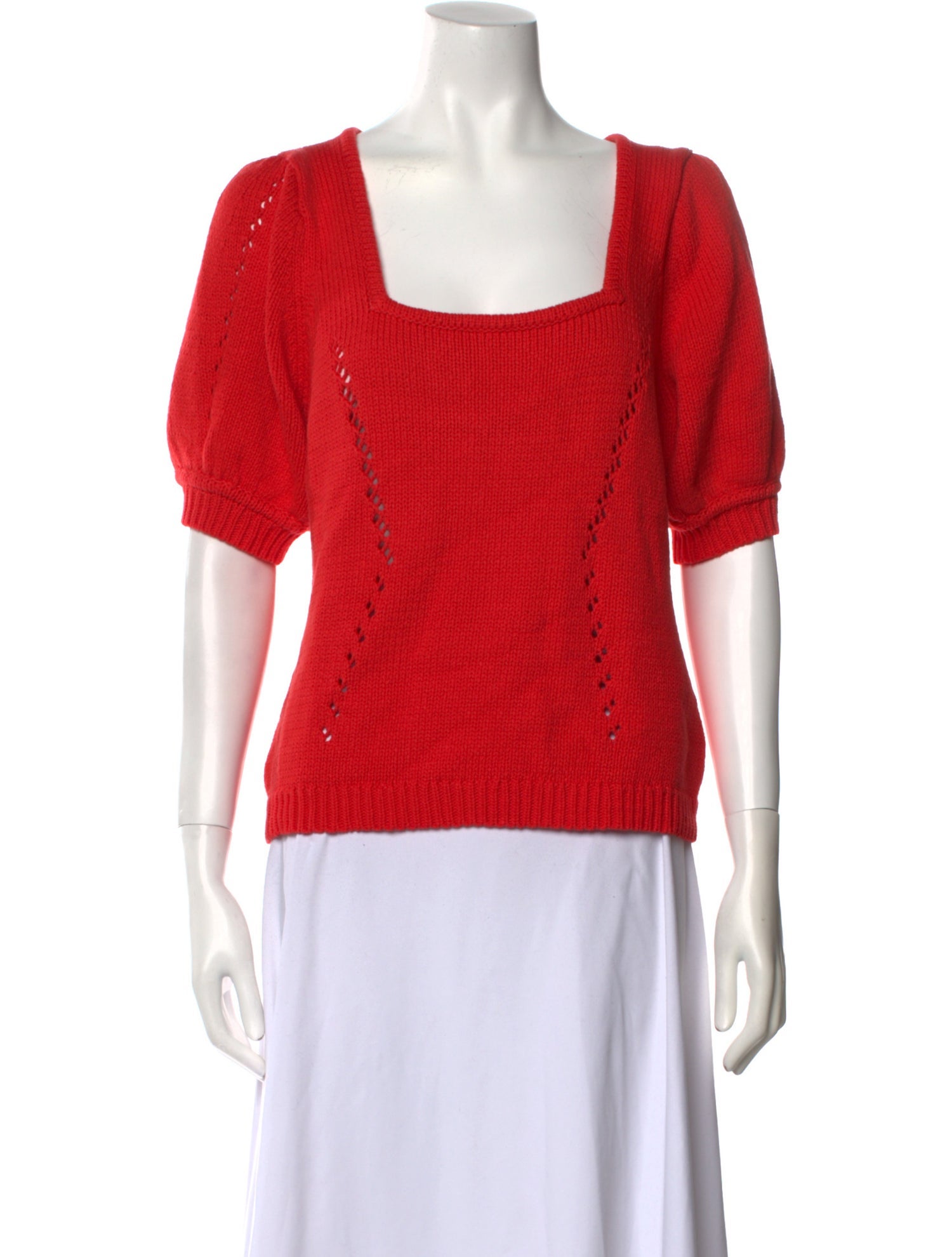 ME+EM Square Neckline Sweater w/ Tags