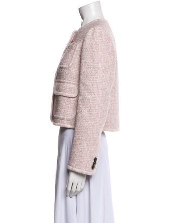 ME+EM Tweed Pattern Evening Jacket