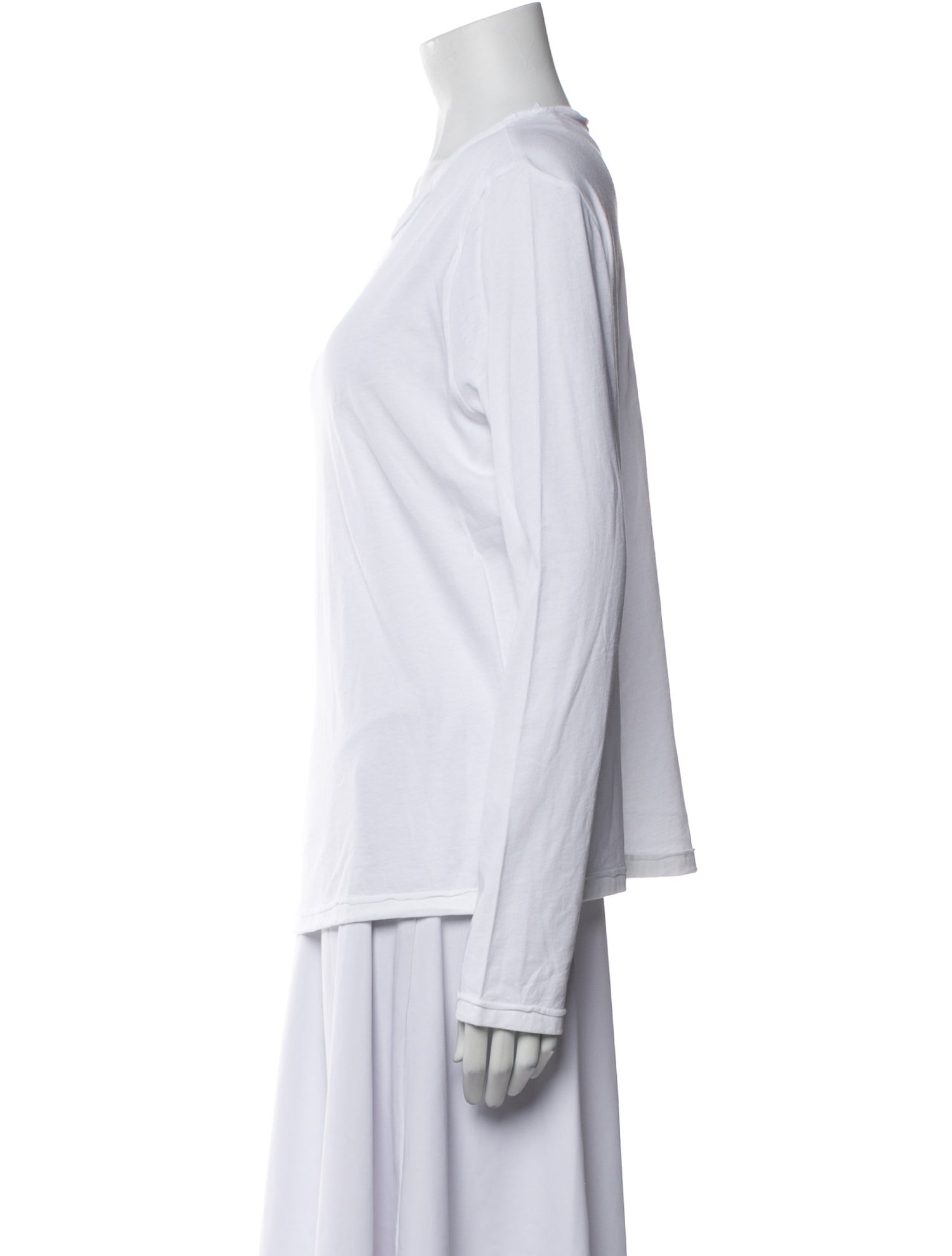 ME+EM Crew Neck Long Sleeve T-Shirt w/ Tags