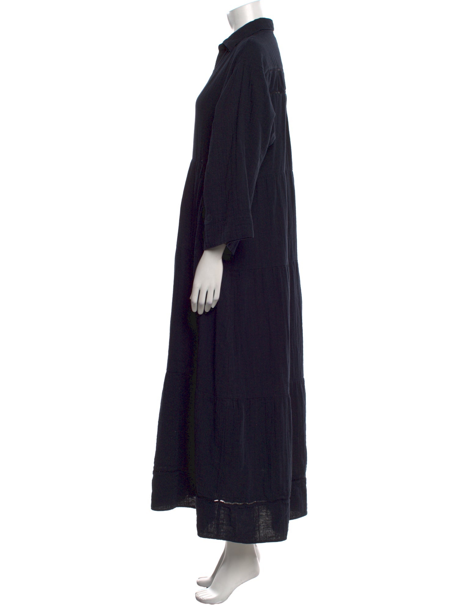 ME+EM V-Neck Long Dress