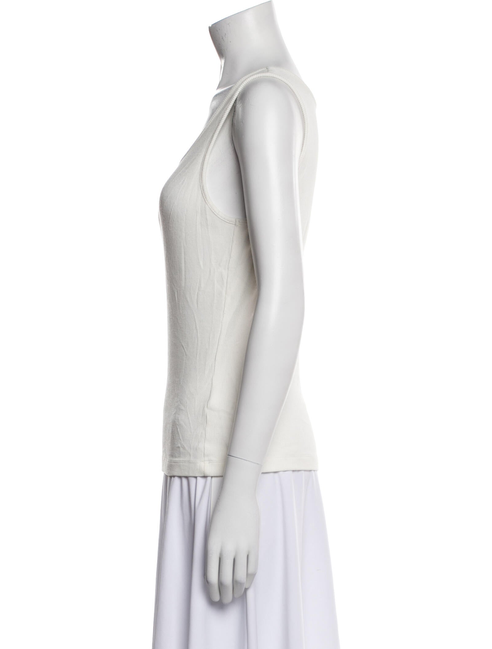 ME+EM Scoop Neck Sleeveless Top