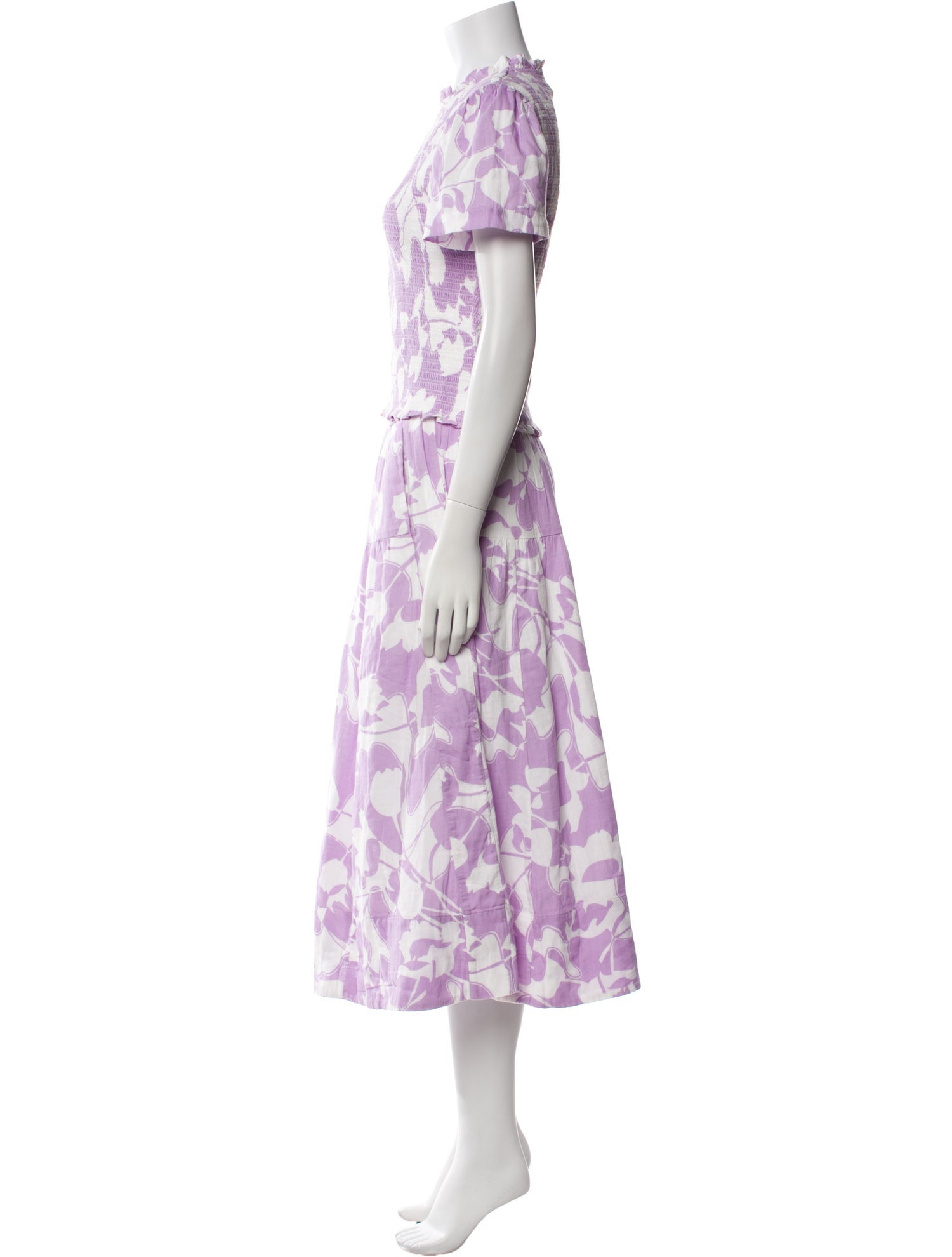 ME+EM Floral Print Skirt Set w/ Tags