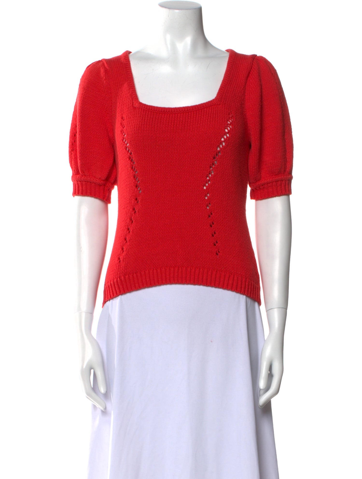 ME+EM Square Neckline Sweater