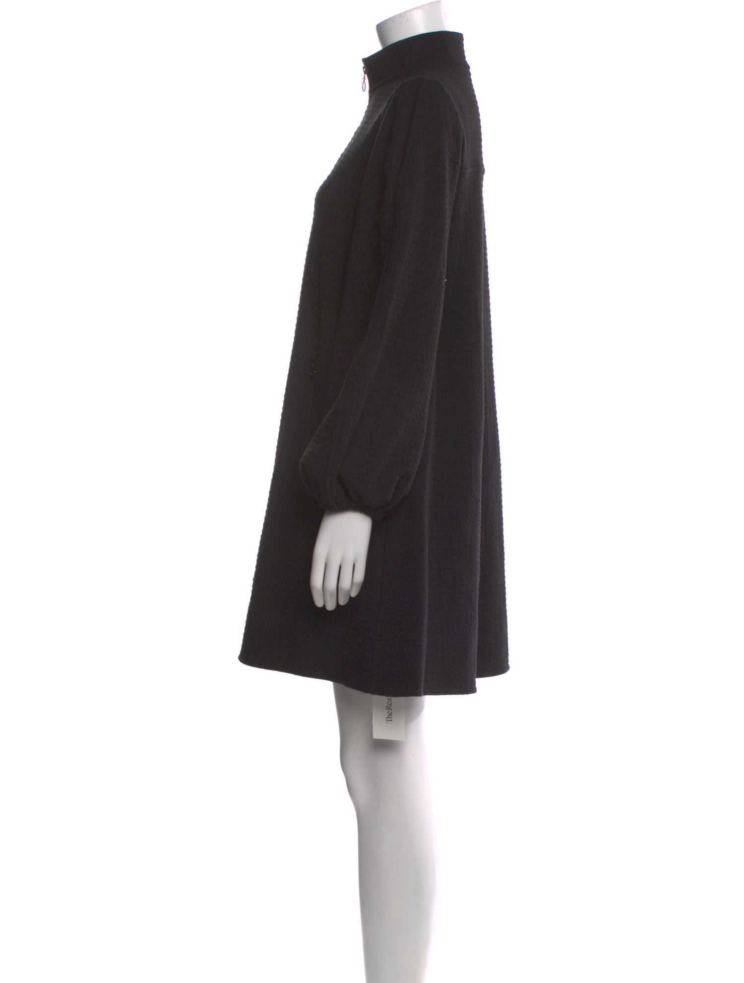 ME+EM Mock Neck Mini Dress