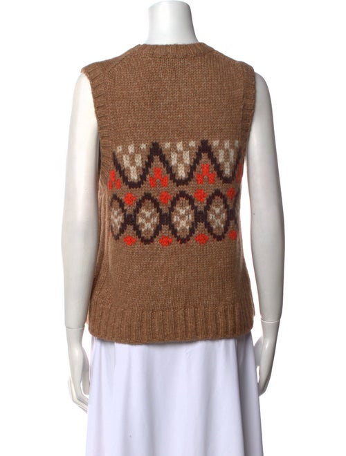 ME+EM Printed Crew Neck Sweater