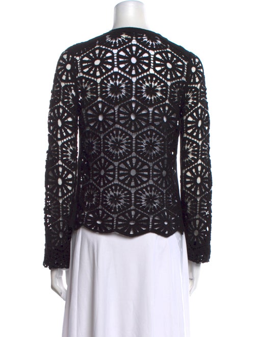 ME+EM Patterned Crew Neck Sweater