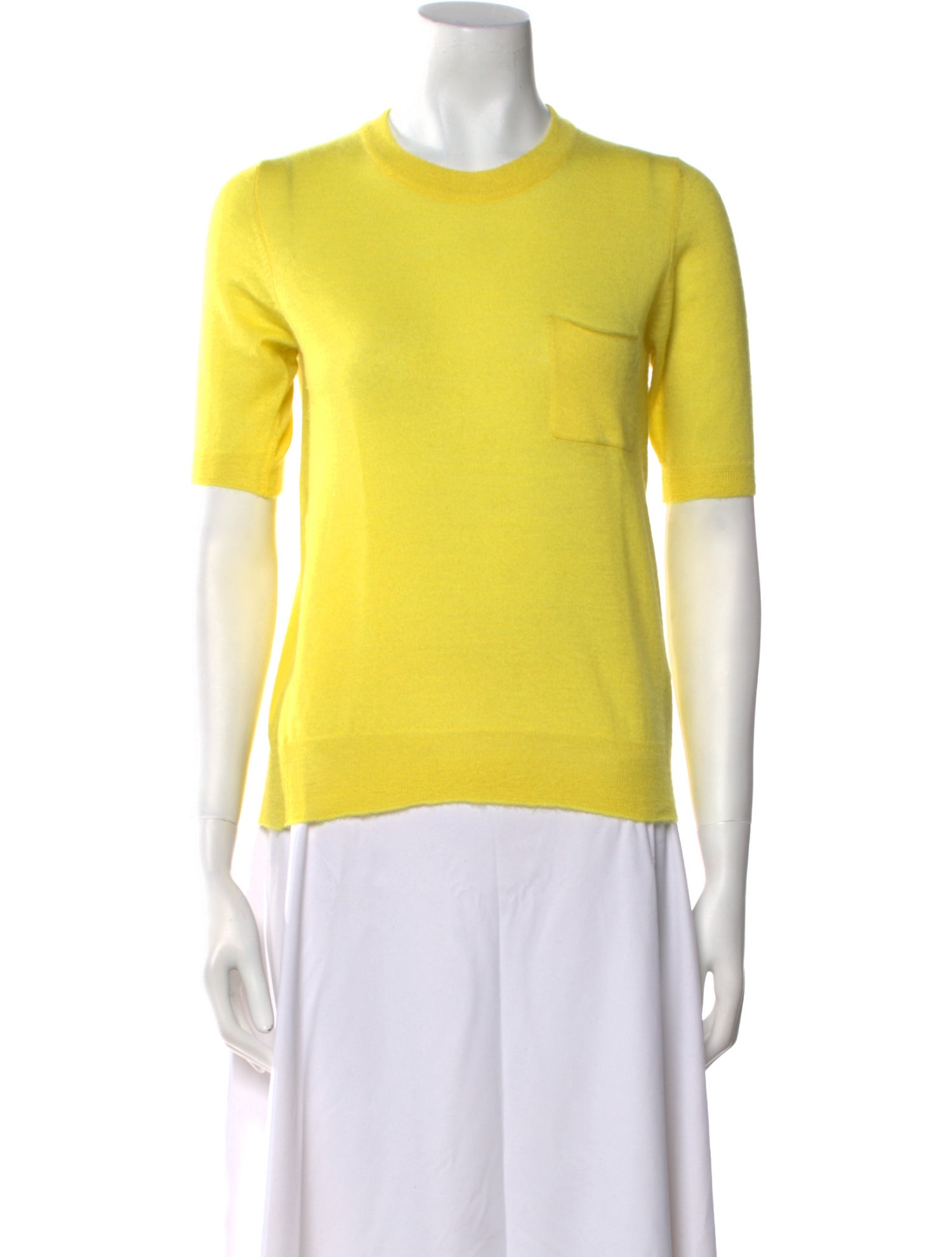 ME+EM Cashmere Crew Neck T-Shirt