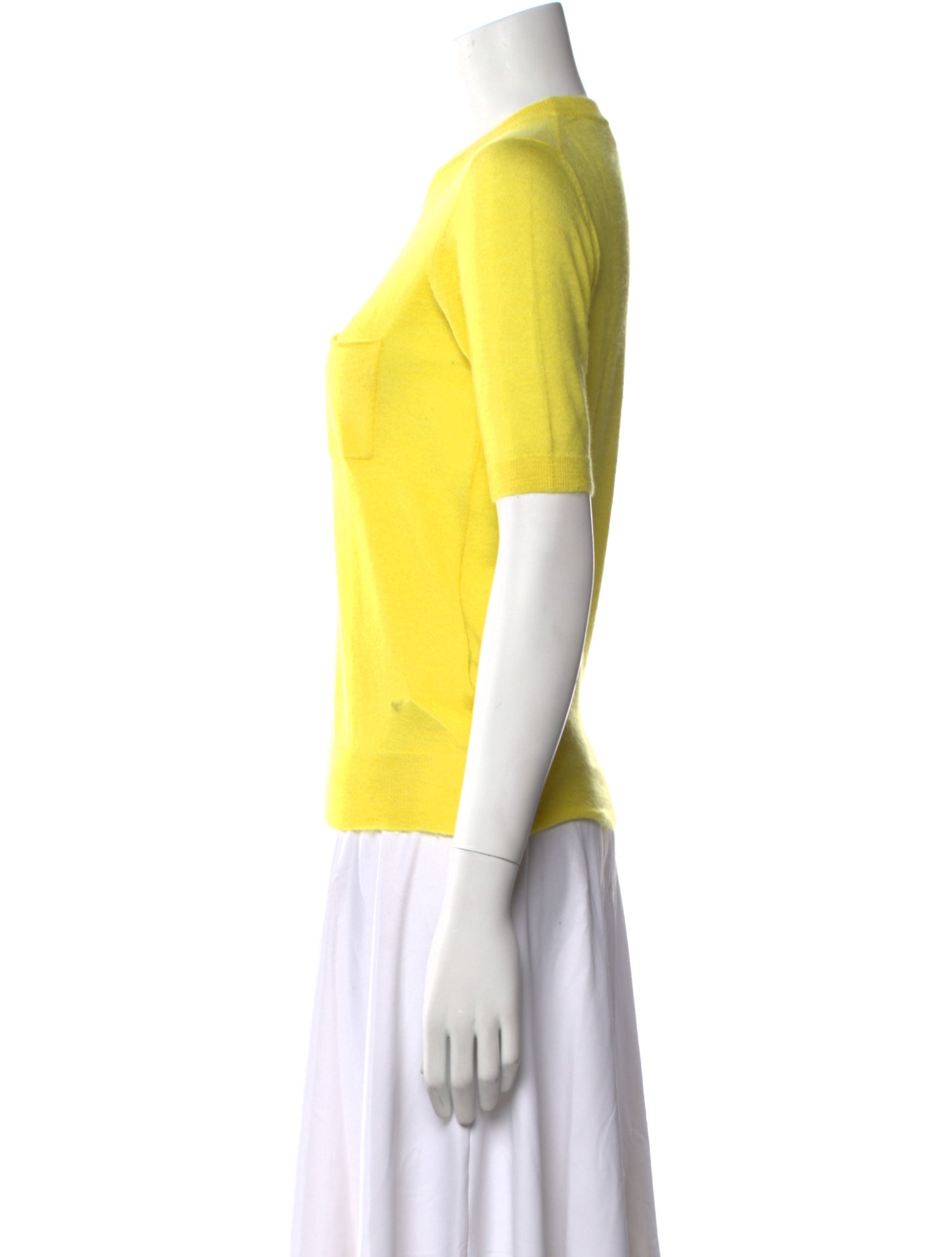 ME+EM Cashmere Crew Neck T-Shirt