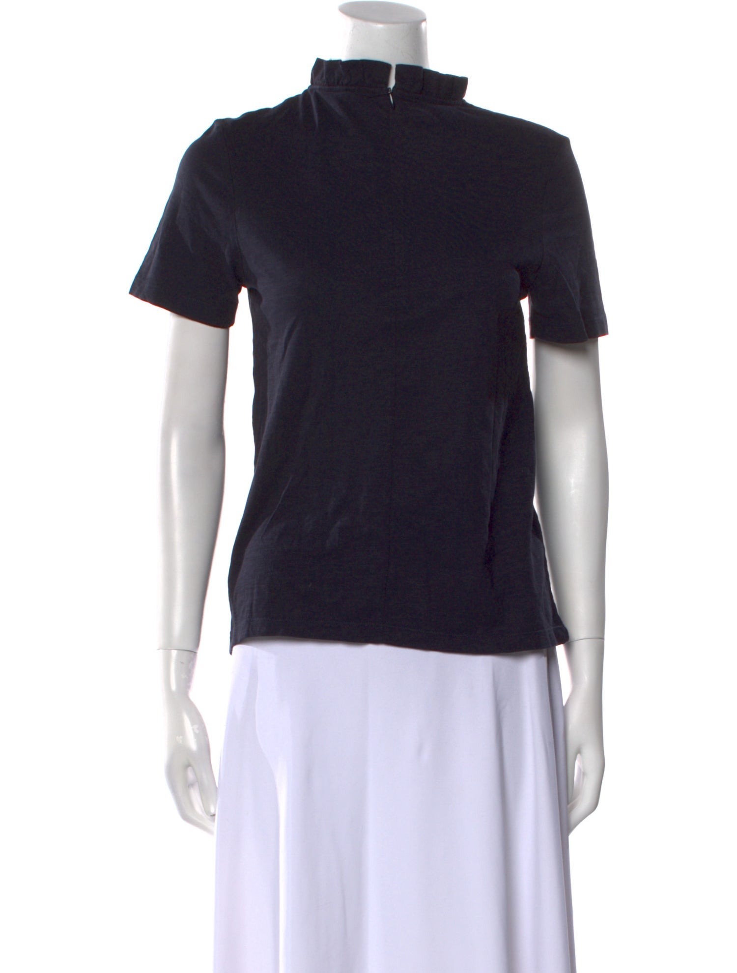 ME+EM Mock Neck Short Sleeve T-Shirt w/ Tags