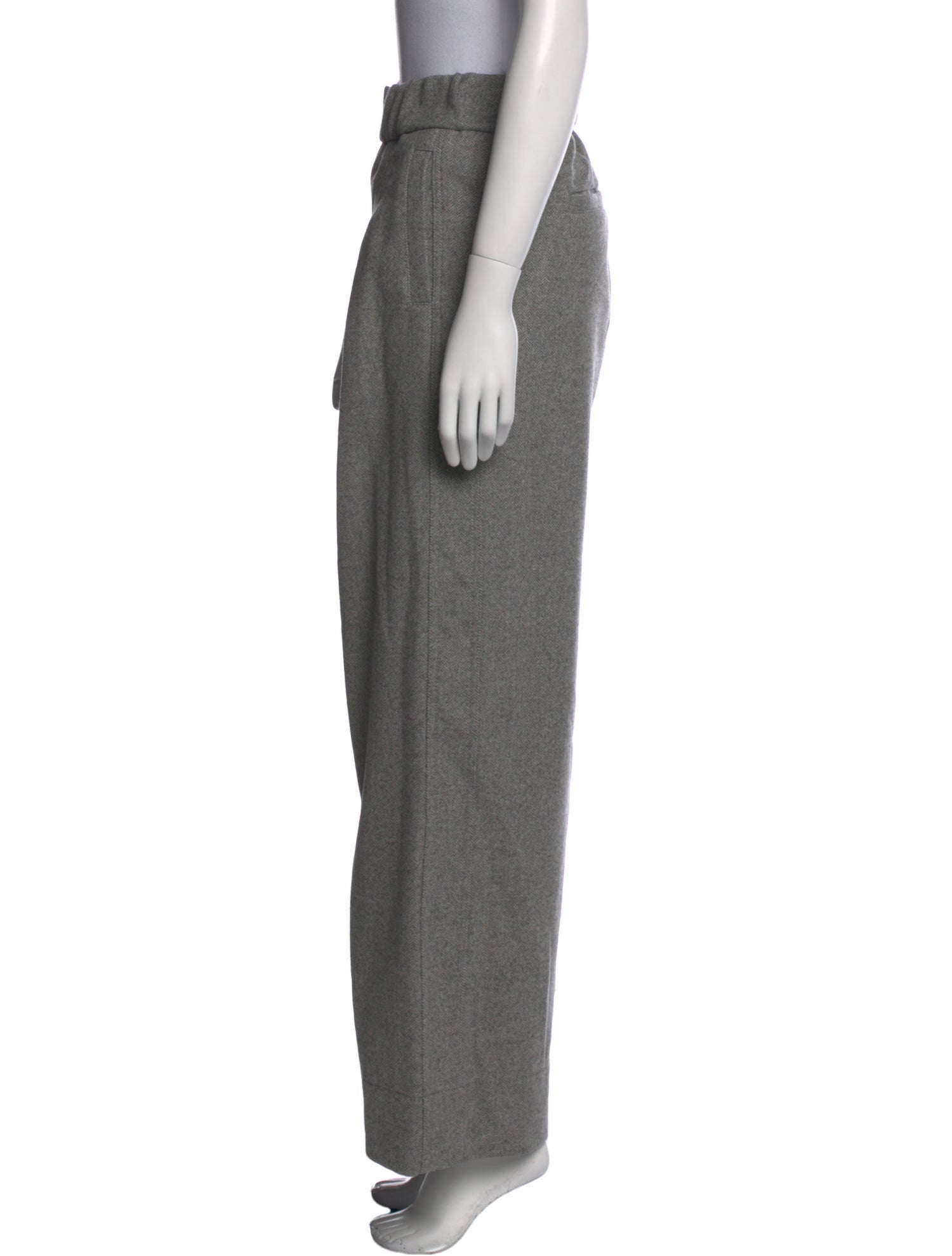 ME+EM Wool Wide Leg Pants