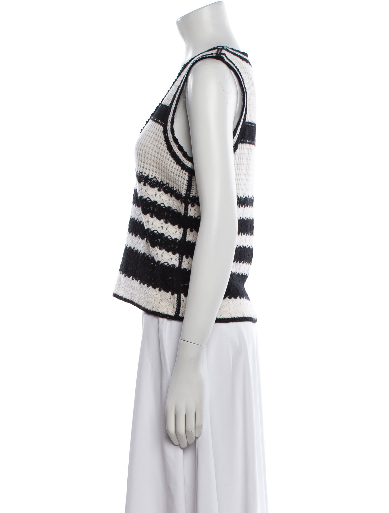 ME+EM Merino Wool Striped Sweater