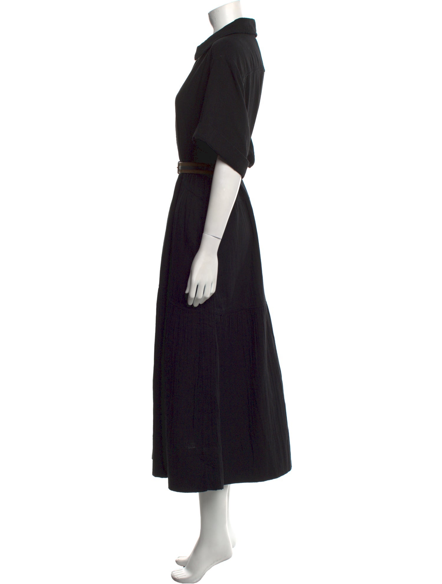 ME+EM V-Neck Long Dress