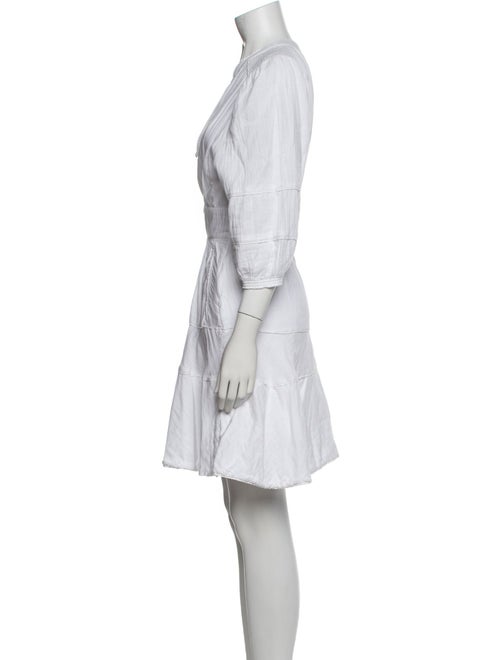 ME+EM V-Neck Mini Dress