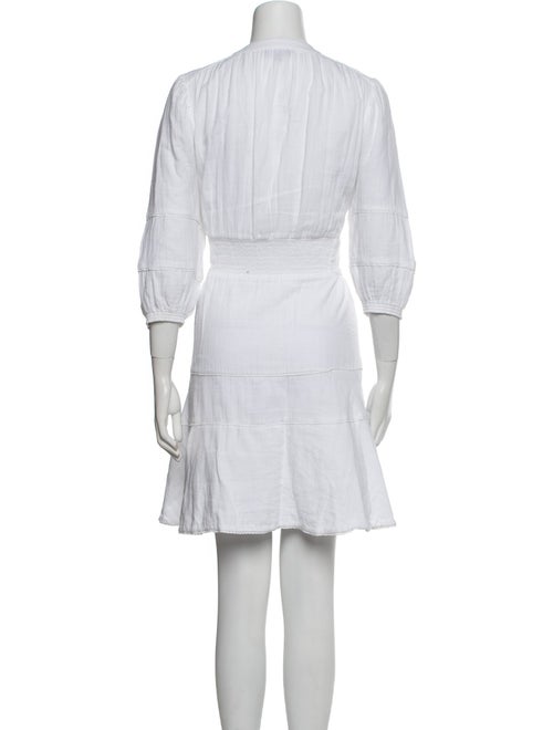 ME+EM V-Neck Mini Dress