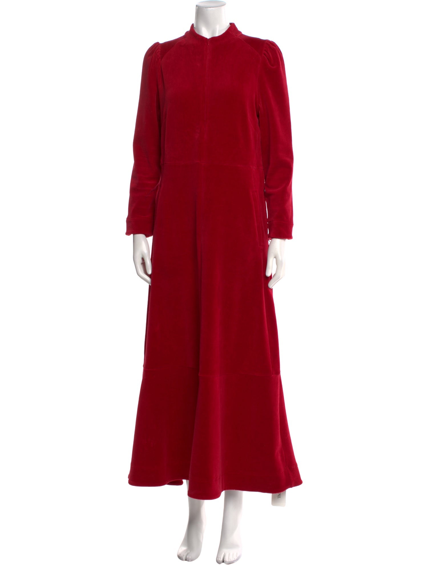 ME+EM Mock Neck Long Dress