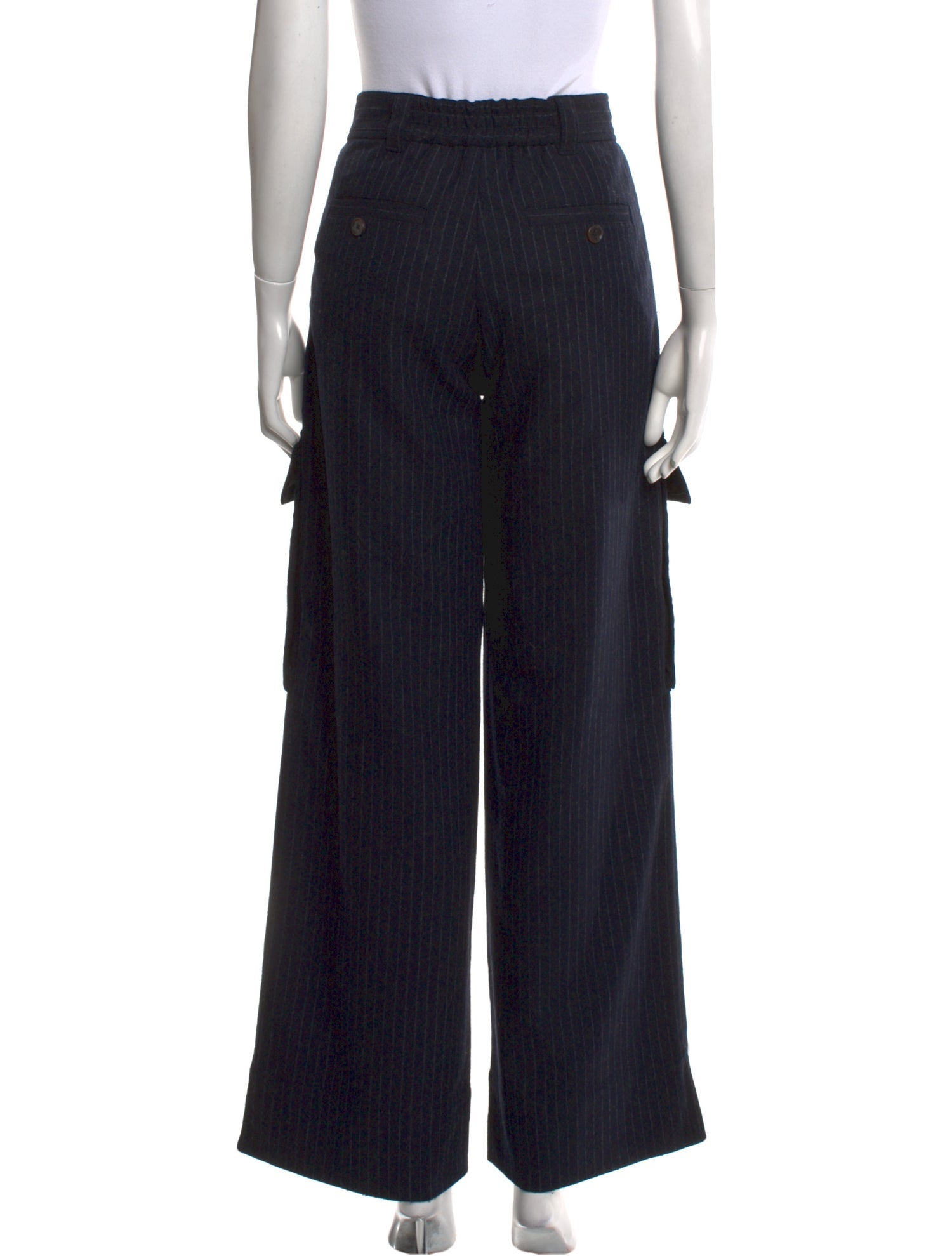 ME+EM Wool Wide Leg Pants