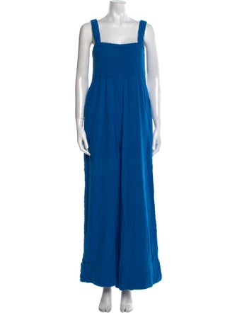 ME+EM Square Neckline Jumpsuit