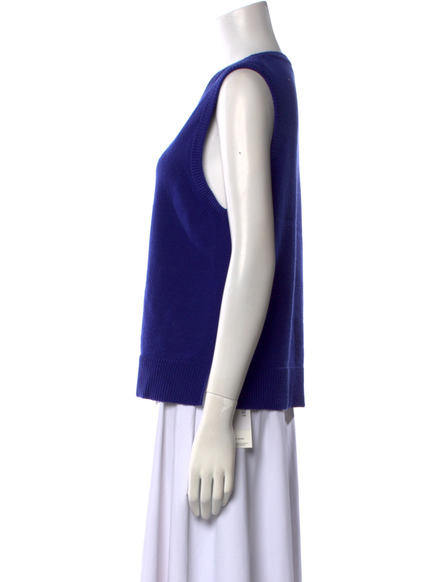 ME+EM Merino Wool Scoop Neck Top