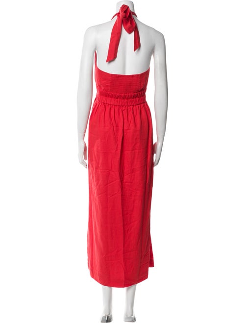 ME+EM Halterneck Long Dress