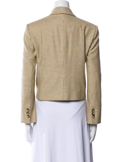 ME+EM Plaid Print Blazer
