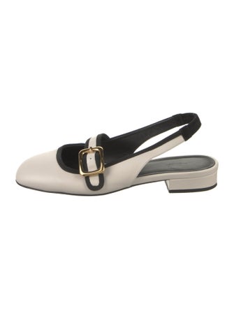 ME+EM Leather Slingback Flats