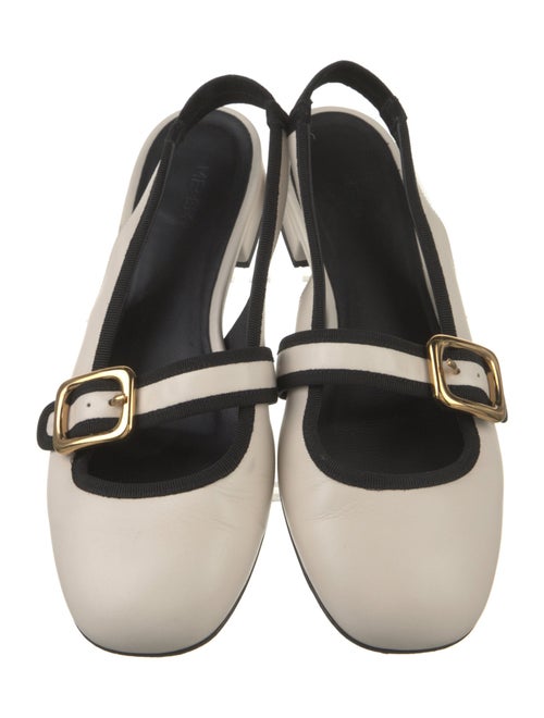 ME+EM Leather Slingback Flats