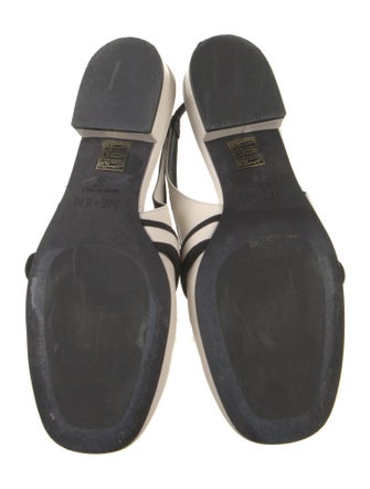 ME+EM Leather Slingback Flats