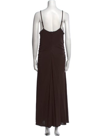 ME+EM V-Neck Long Dress