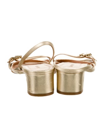 ME+EM Leather Slingback Sandals