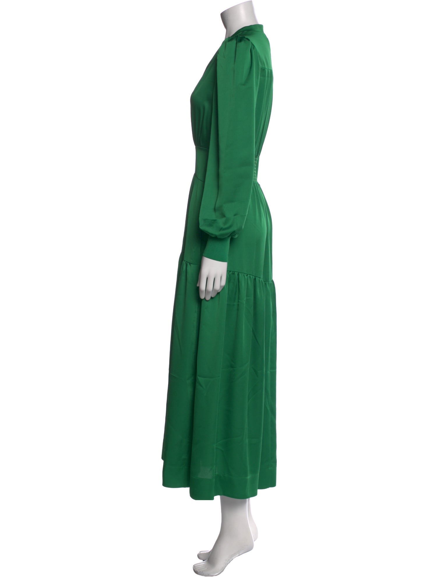 ME+EM V-Neck Long Dress