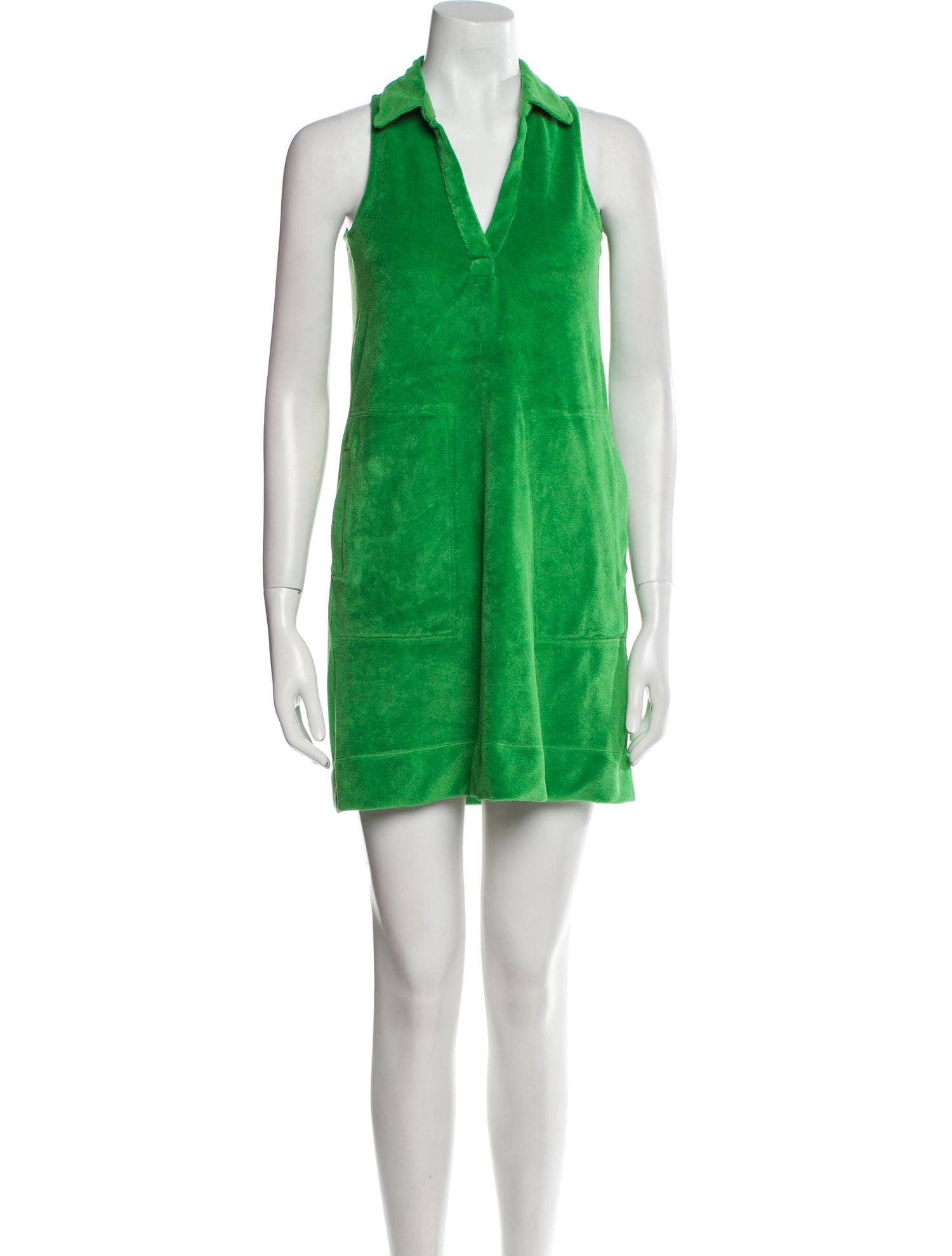 ME+EM V-Neck Mini Dress