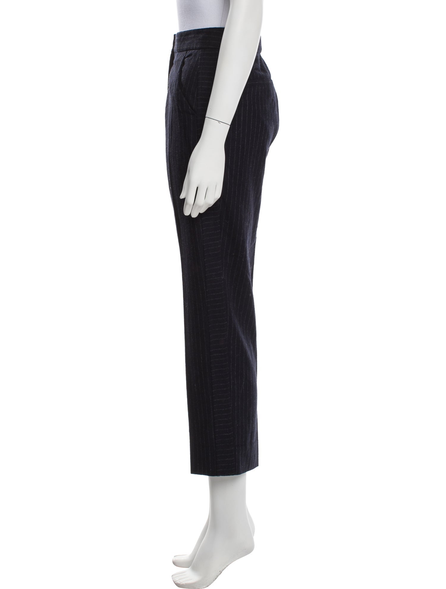 ME+EM Wool Straight Leg Pants