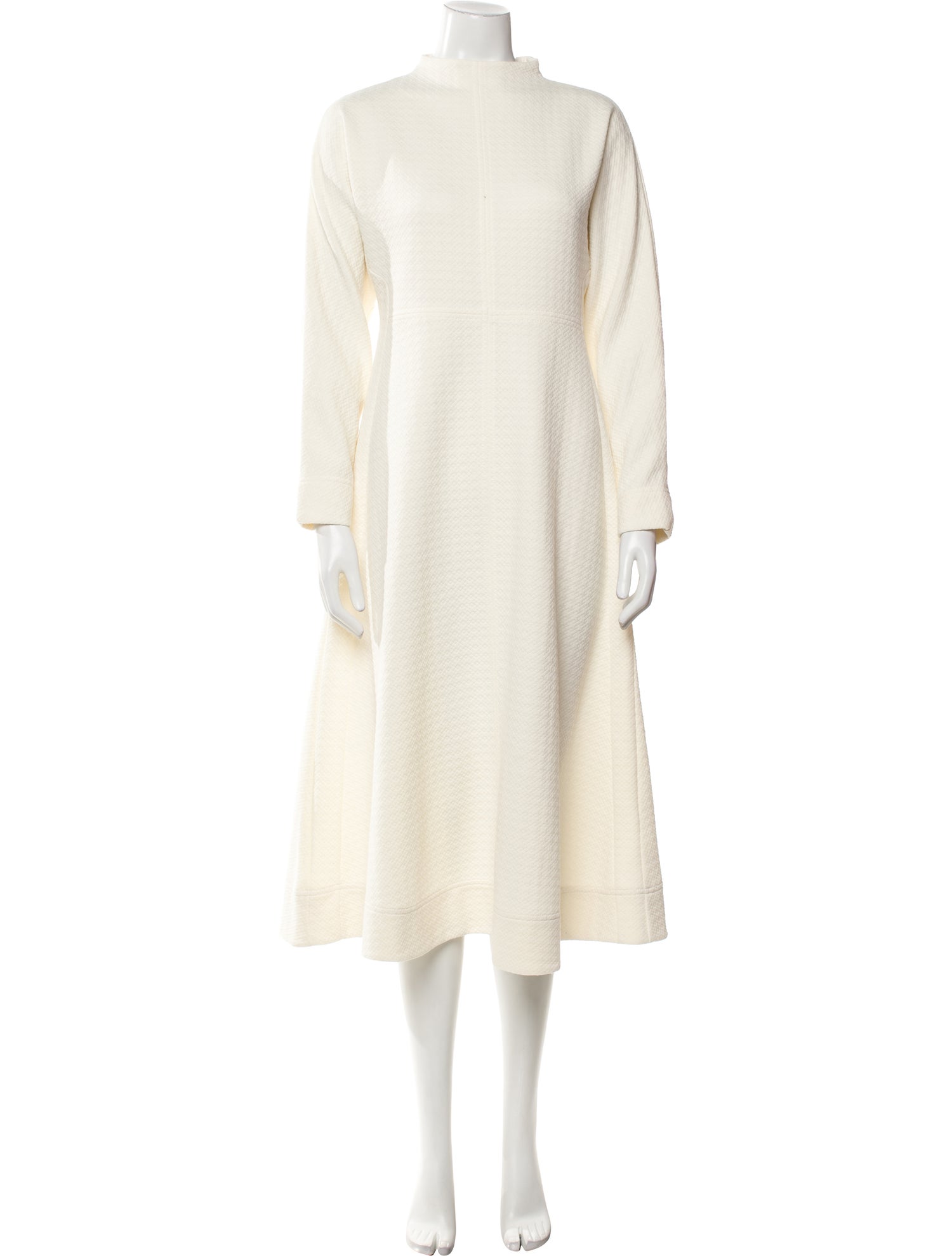 ME+EM Mock Neck Midi Length Dress w/ Tags