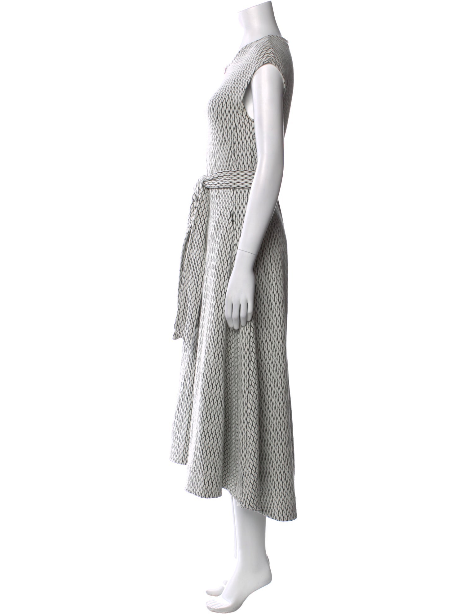 ME+EM Striped Long Dress