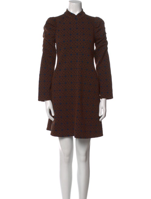 ME+EM Polka Dot Print Mini Dress