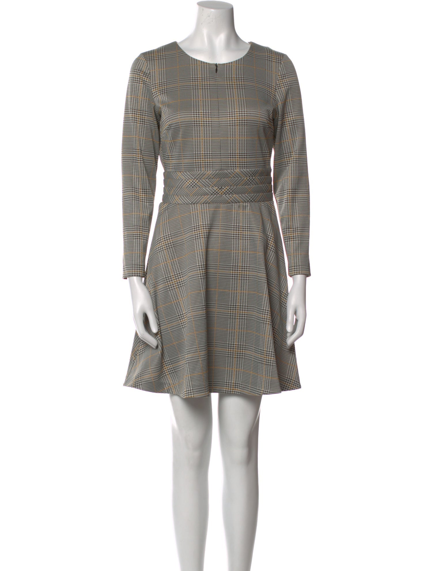 ME+EM Plaid Print Mini Dress w/ Tags